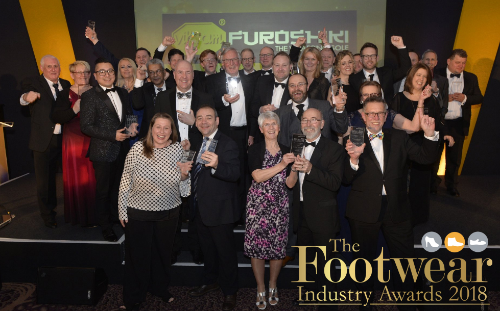 The Footwear Industry Awards 2018 was held at the National Conference Centre, Birmingham, on 18th February 2018.